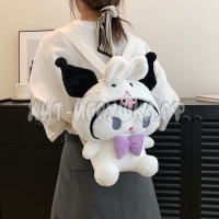 Рюкзак мягкая игрушка Куроми Kuromi Melody 38*20*25 см PJC001